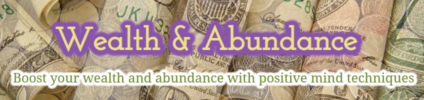 Wealth Abundance Affirmation Wheel